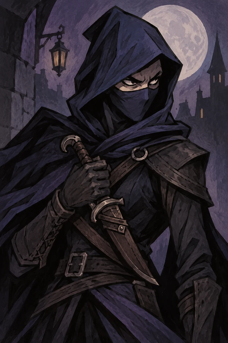 Ilustración de Asesino