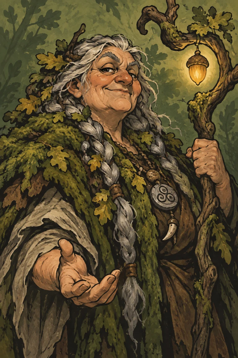 Ilustración de Druida