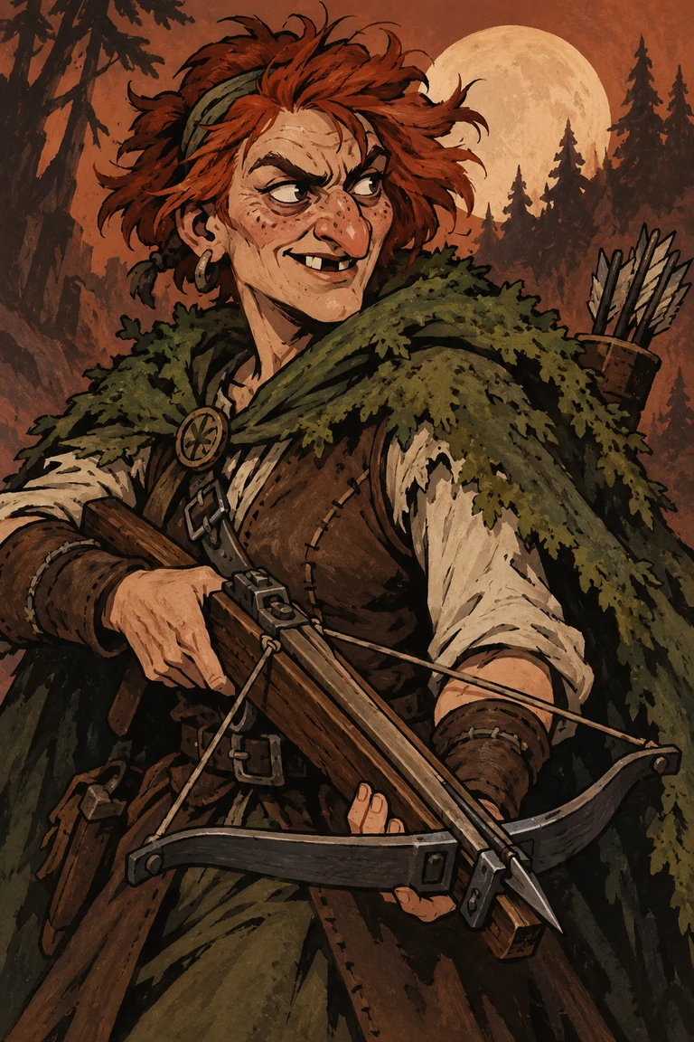 Ilustración de Cazador