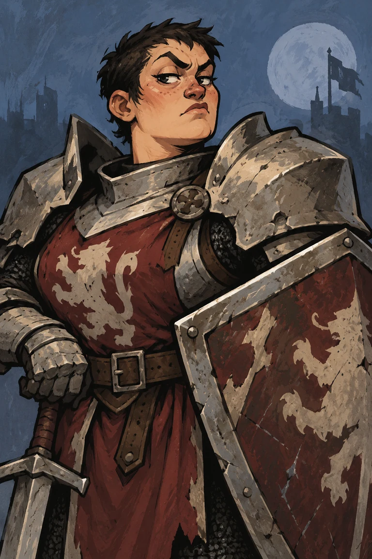 Ilustración de Caballero