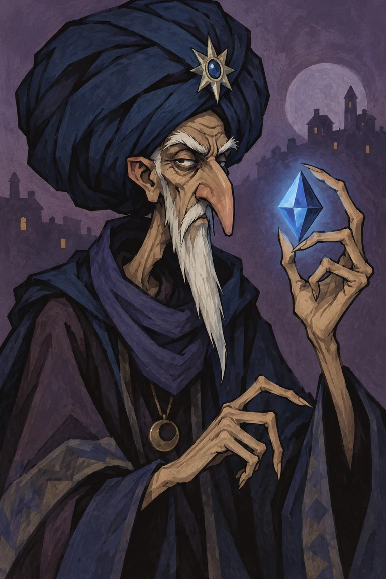 Ilustración de Místico