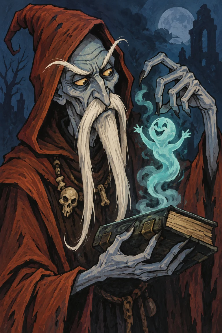 Ilustración de Nigromante