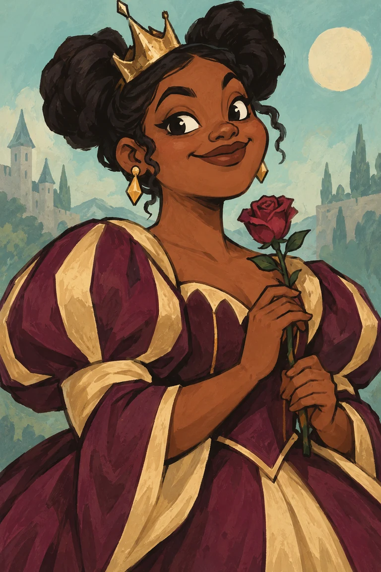 Ilustración de Princesa