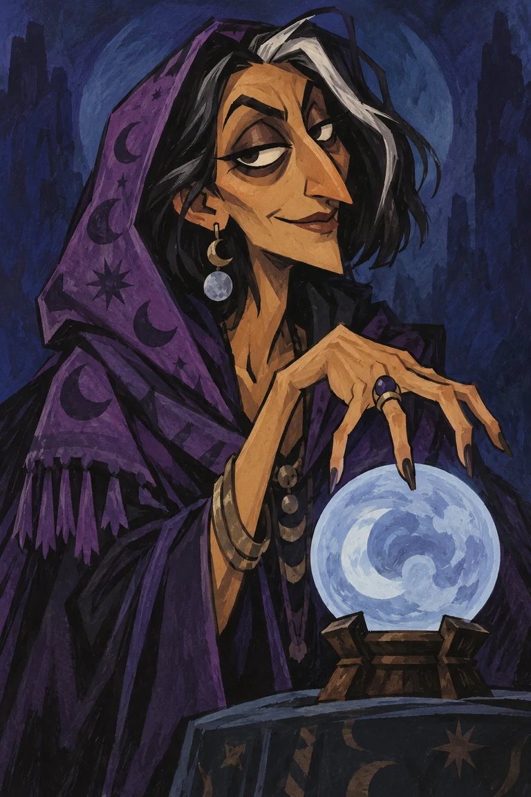 Ilustración de Vidente