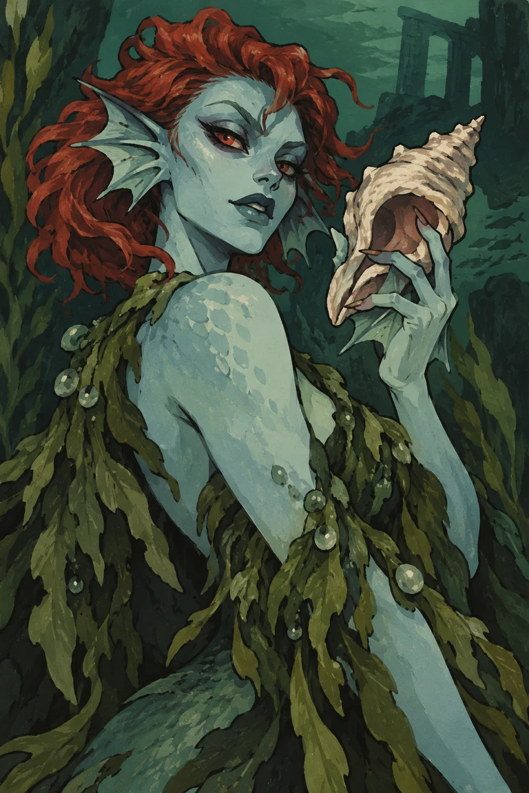 Ilustración de Sirena