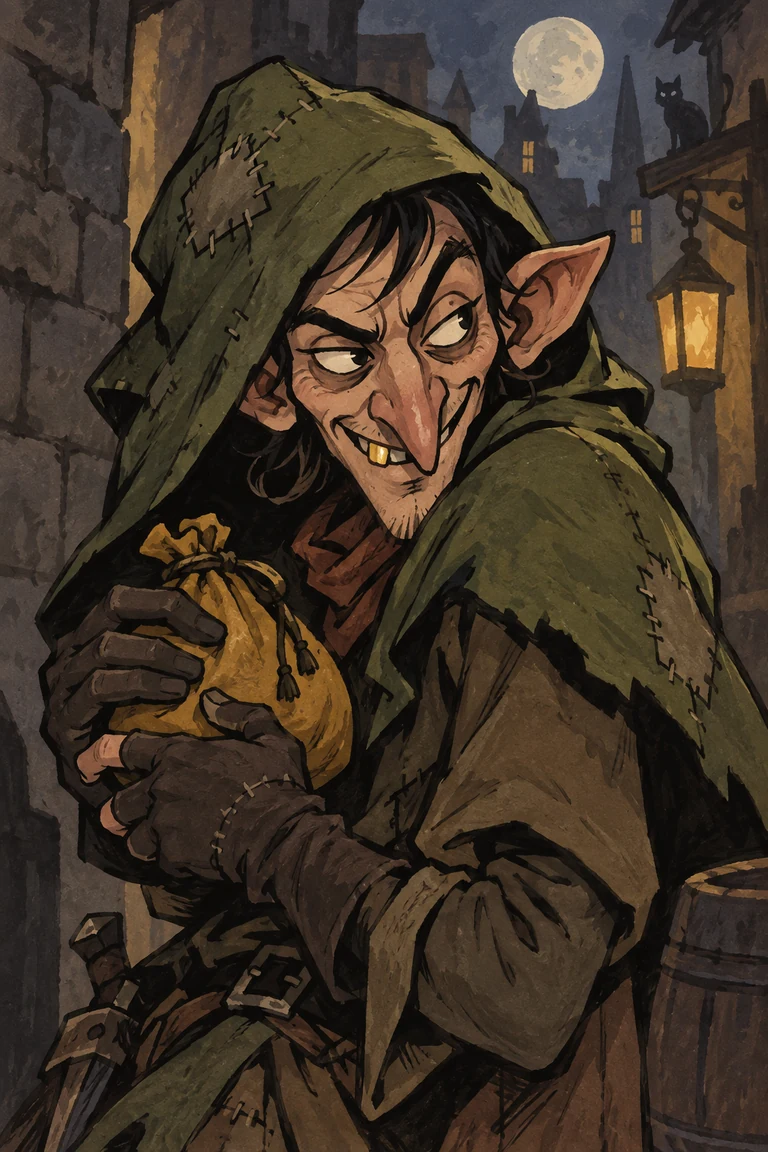 Ilustración de Ladrón